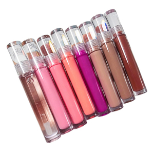 Bulk Cosmetics Lip Gloss Vendors Private Label Nude Organic Mineral Liquid Lip