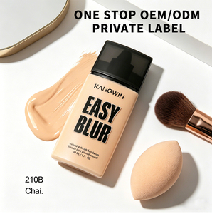 Natural Finish Foundation Buildable Coverage Packaging Solution