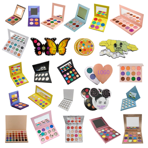 Custom Private Label Vegan Multichrome Glitter Eyeshadow Palette