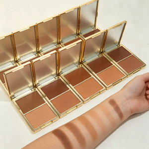 Duo Bronzer Powder Cream Palette Custom Logo