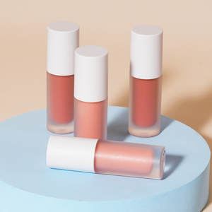 Custom Logo Face Blush Cream Pink Vegan Matte Cheeks Organic Makeup Liquid Blush
