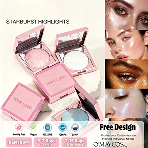 Diamond Glow Powder Private Label Shimmer Highlight Powder Body Highlighter