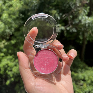 Custom Logo Makeup Cream Blush Single Transparent Ph Blush Cheeks Color Changing Blush