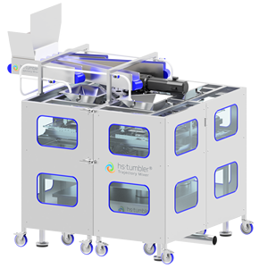 Hs Tumbler Trajectory Mixer Industrial Cosmetic Mixing Machine For Cosmetics Production Equipment