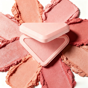 Custom Cream Powder Blush OEM Factory Long Wear Blush Private Label Face Makeup Vegan Rubor High Pigment Makeup Blush Palette